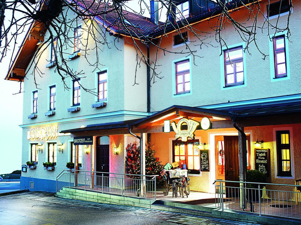 Die Post Landgasthof Aufkirchen Berg am Starnberger See Exterior foto